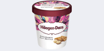 Produktbild Häagen-Dazs Macadamia Nut Brittle